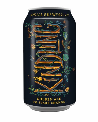 Odell Brewing Kindling Golden Ale Perspective: back