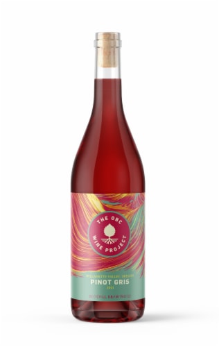 OBC Wine Project Skin Contact Pinot Gris White Wine Perspective: back