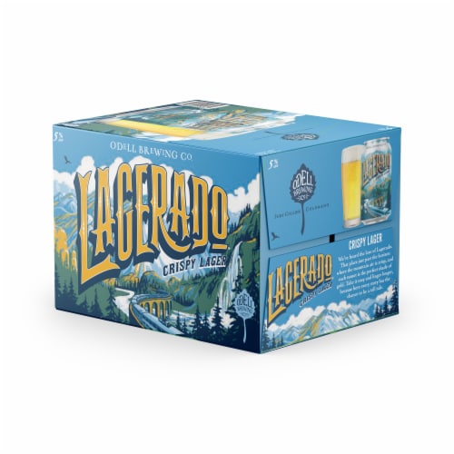 Odell Brewing Lagerado Crispy Lager Perspective: back