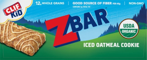 Clif Kid® Iced Oatmeal Cookie Zbars™ Perspective: back
