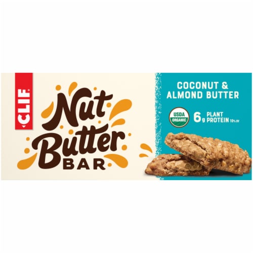 Clif Nut Butter Filled Coconut & Almond Butter Bars Perspective: back