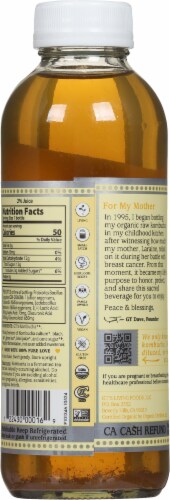 GT's Living Foods Synergy Organic & Raw Original Kombucha Perspective: back