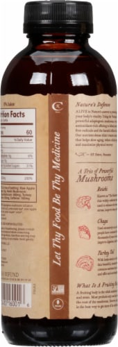 GT's Living Foods Alive Ancient Mushroom Elixir Perspective: back