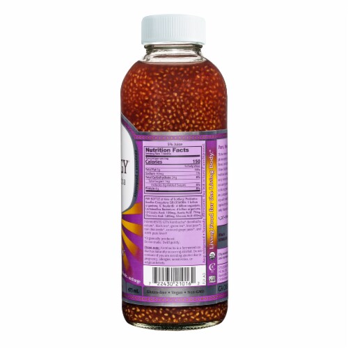 GT's Living Foods Synergy Organic Grape Chia Kombucha Perspective: back