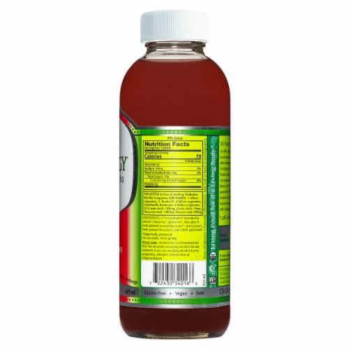 GT's Living Foods Synergy® Organic Watermelon Wonder™ Raw Kombucha Perspective: back