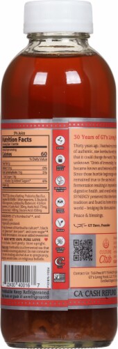 GT's Synergy® Strawberry Serenity™ Kombucha Perspective: back