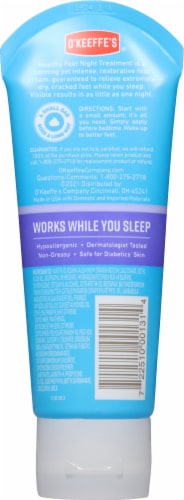 O'Keefe's® Healthy Feet Night Treatment Foot Cream Perspective: back