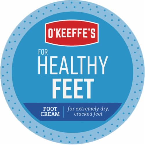 O'Keeffe's for Healthy Feet Cream (2.7 oz.) Jar for Extremely dry, Cracked  feet 