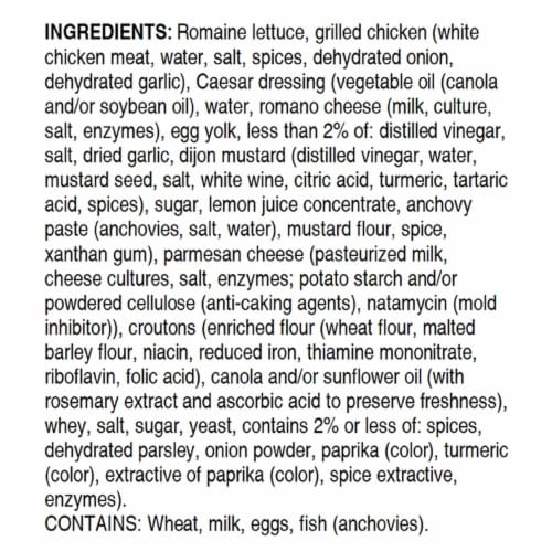 Ukrop's™ Chicken Caesar Salad Perspective: back