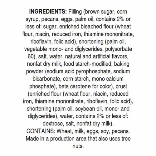 Ukrop's™ Roasted Pecan Mini Pies Perspective: back