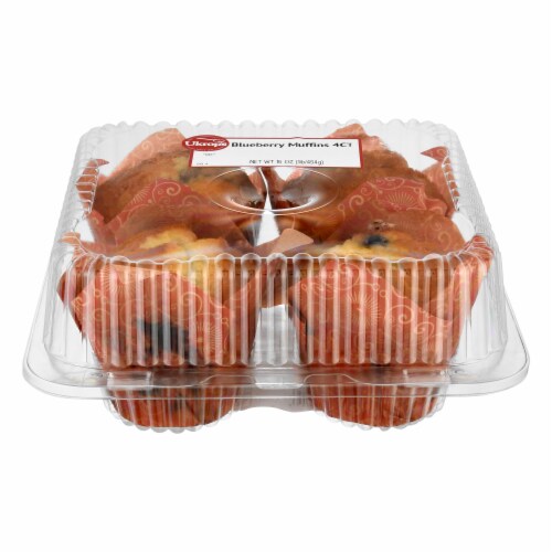 Ukrop's™ Blueberry Muffins Perspective: back
