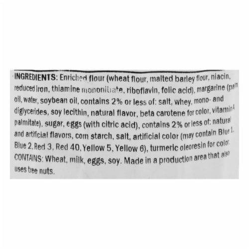 Ukrop's Grab & Go Rainbow Cookies Perspective: back