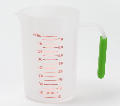 Mad Hungry 5-Pc Silicone Spurtle Baking Prep Set w/ Measuring Cup Model K49167 Perspective: back