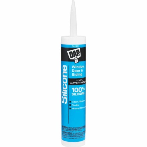 Dap® 9.8 Oz Clear Window, Door & Siding Silicone Rubber Seal (Pack of 3) Perspective: back