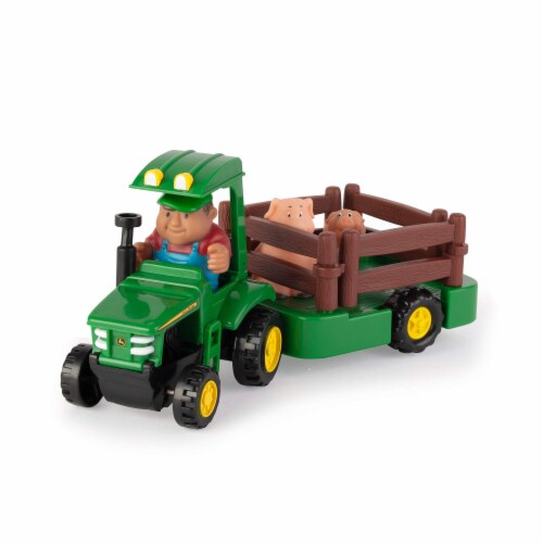 John Deere Tomy 1st Farming Fun Hauling Play Set with Tractor Pack of 8 8 pack Mariano s