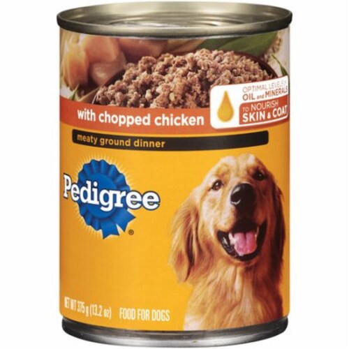 Pedigree Chopped Ground Dinner with Chicken Canned Dog Food Pack of 48 48 pack King Soopers