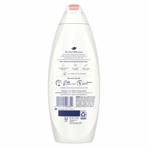 Dove Soothing Care Body Wash (Pack of 20) Perspective: back
