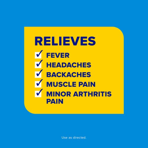 Aleve Naproxen Sodium Pain Reliever Liquid Gels (Pack of 24) Perspective: back