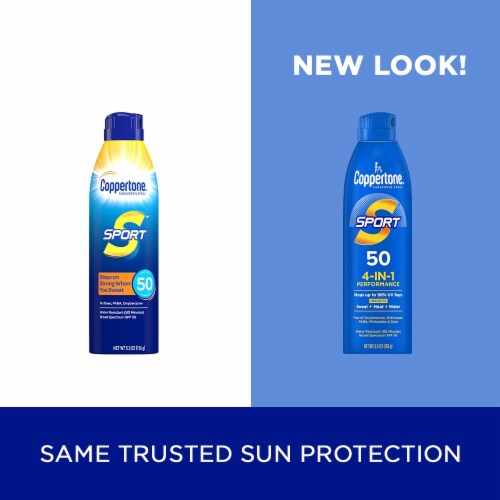 Sport Sunscreen Spray SPF 50 Spray Sunscreen 5.5 Oz (Pack of 24) Perspective: back