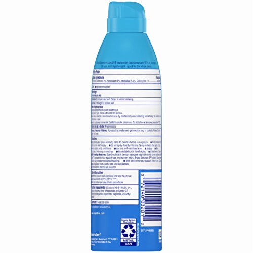 Complete Sunscreen Spray SPF 50 Spray Sunscreen 5.5 Oz (Pack of 6) Perspective: back