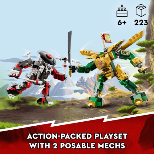 LEGO NINJAGO Lloyd's Mech Battle EVO Action Figure Set 71781