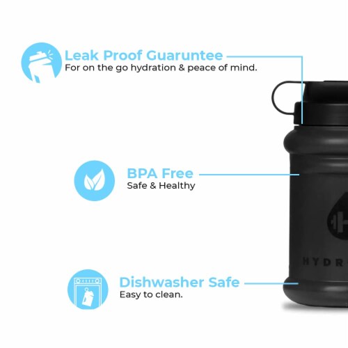 HydroJug Half Gallon Water Bottle 32oz (Pack of 48) Perspective: back