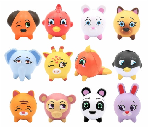 Emzo's Kawaii Squeezies Series 2 Animal Novelty (one random figure) Perspective: back