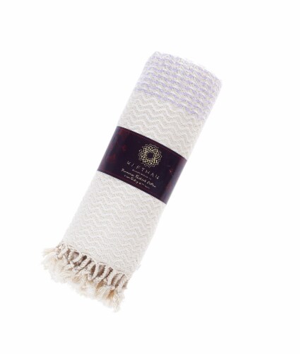 KAFTHAN Textile Armoni Turkish Cotton Single Bath and Beach Towel Perspective: back