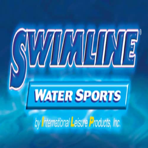 Swimline 15' Round Above Ground Swimming Pool Overlap Liner, Solid Blue Perspective: back