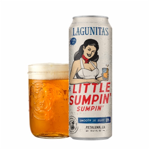 Lagunitas Little Sumpin Sumpin IPA Beer Perspective: back