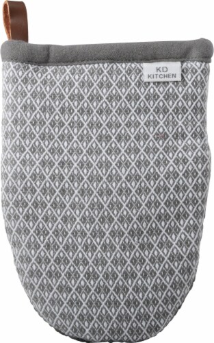 Kay Dee Designs KD Kitchen Grabber Oven Mitt - Graphite Perspective: back