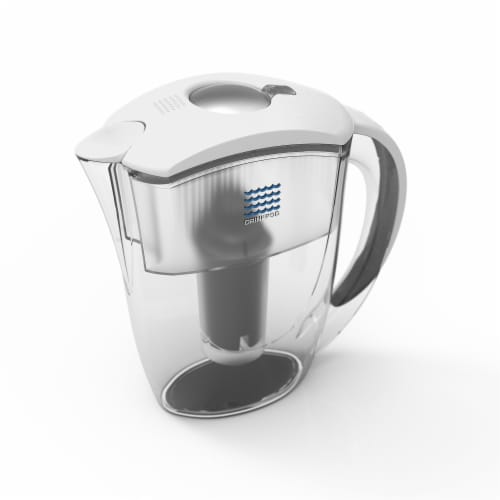 2 Drinkpod  Alkaline Water Pitchers 2.5L Capacity Includes 6 Filters Perspective: back