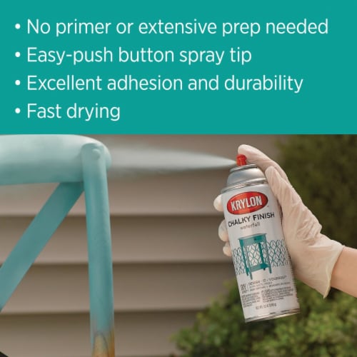 Krylon® Chalky Matte Finish Paint - Waterfall Perspective: back