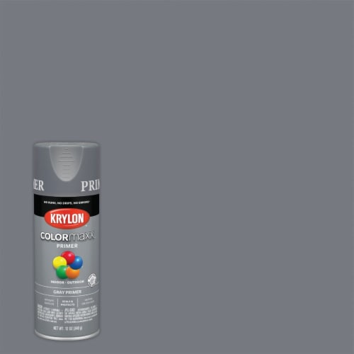 Krylon® ColorMaxx Indoor/Outdoor Primer - Gray Perspective: back