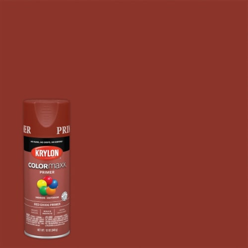 Krylon® ColorMaxx Indoor/Outdoor Primer - Red Oxide Perspective: back