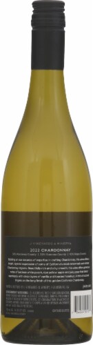 J Vineyards Chardonnay California White Wine Perspective: back