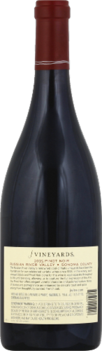 J Vineyards Russian River Valley Pinot Noir California Red Wine Perspective: back