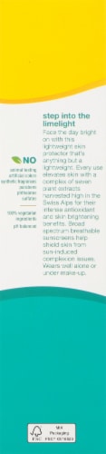 Alba Botanica Even & Bright Moisturizer SPF 15 Perspective: back