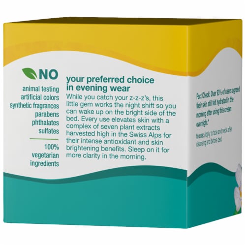 Alba Botanica Even & Bright Renewing Cream Perspective: back