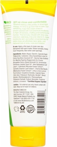 Alba Botanica® Coconut Lime Shaving Cream Perspective: back