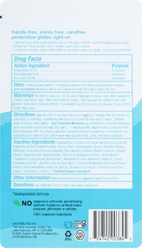 Alba Botanica Fast Fix Sun Stick SPF 30 Perspective: back