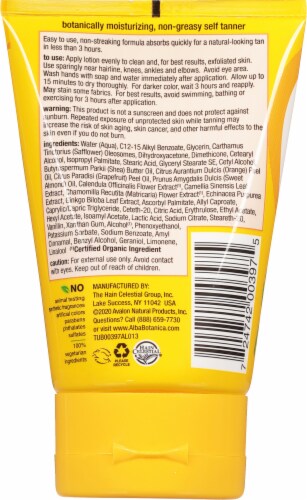 Alba Botanica® Very Emollient Sunless Tanning Lotion Perspective: back