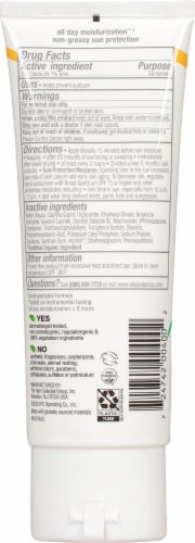 Alba Botanica® Mineral Sunscreen Lotion SPF 50 Fragrance Free Perspective: back