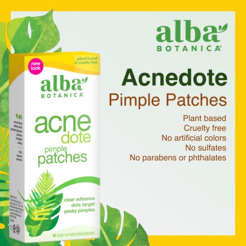 Alba Botanica Acnedote Pimple Patches Perspective: back