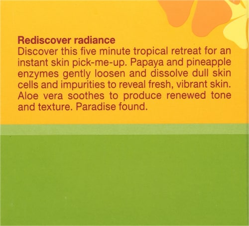 Alba Botanica Hawaiian Papaya Enzyme Facial Mask Perspective: back