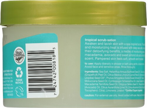 Alba Botanica™ Sea Salt Body Scrub Perspective: back