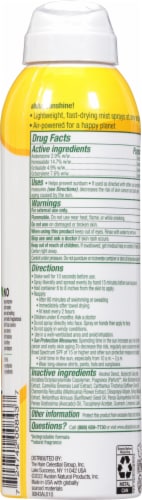 Alba Botanica® Hawaiian Coconut Clear Spray Sunscreen SPF 50 Perspective: back