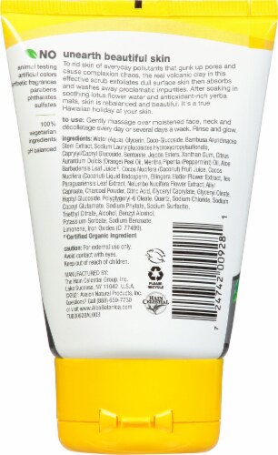 Alba Botanica® Volcanic Clay Hawaiian Detox Scrub Perspective: back
