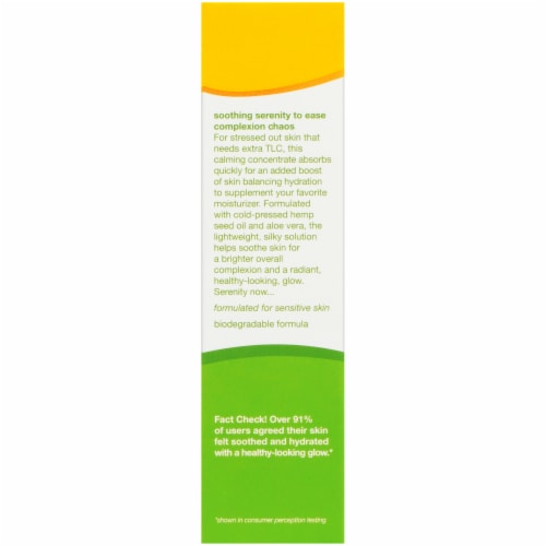 Alba Botanica® Hemp Soothing Serum Perspective: back