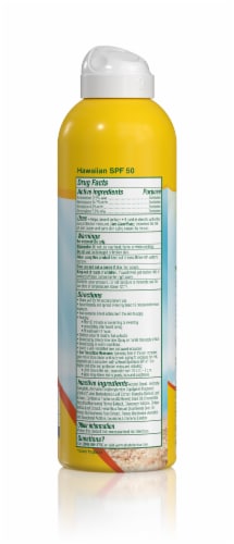 Alba Botanica® Hawaiian Sunscreen Spray SPF 50 Perspective: back